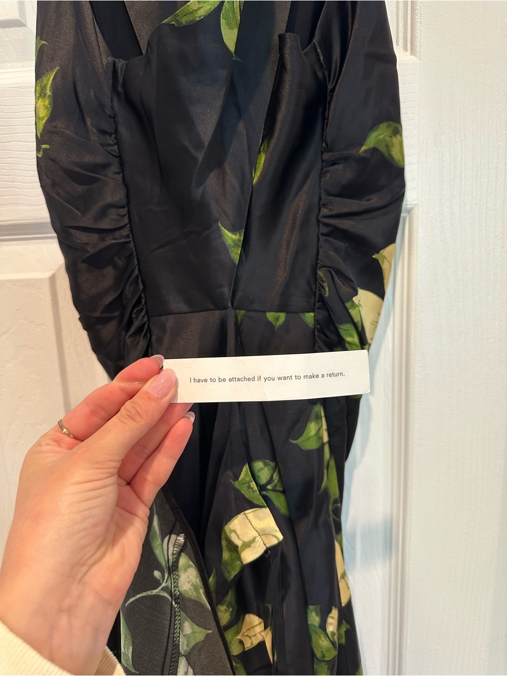Reformation Anaiis Silk Dress - Picture 9 of 9